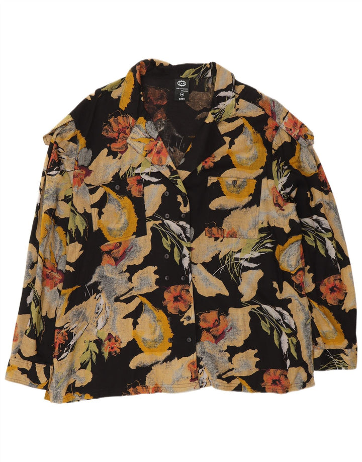 Camicetta da donna C&A EU 48 2XL Viscosa floreale multicolore