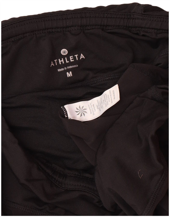 Pantaloncini sportivi da donna ATHLETA UK 12 Medium Nero Poliestere
