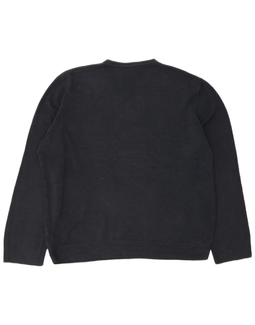 Maglione da uomo con scollo a V Marks & Spencer 2XL acrilico blu navy