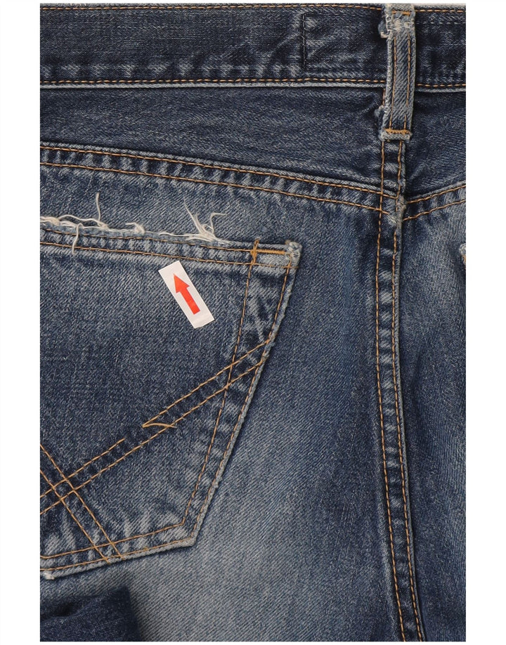 Jeans bootcut da donna Roy Rogers W31 L30 cotone blu