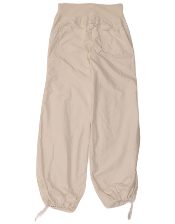 Pantaloni da tuta da donna CHAMPION Joggers UK 14 Large Poliestere bianco