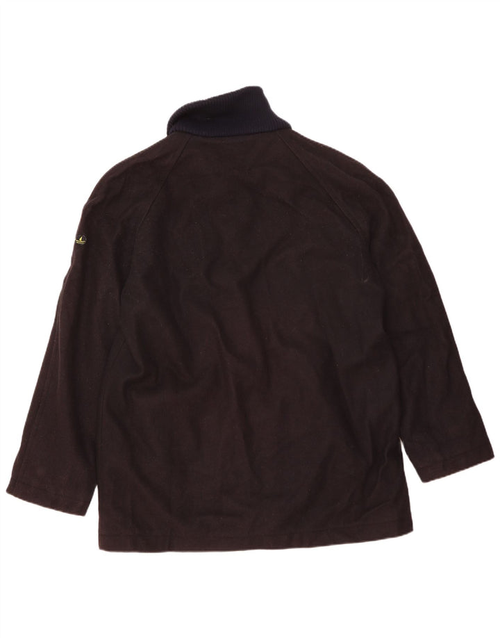 Giubbotto bomber da uomo Navigare UK 42 XL in lana blu navy