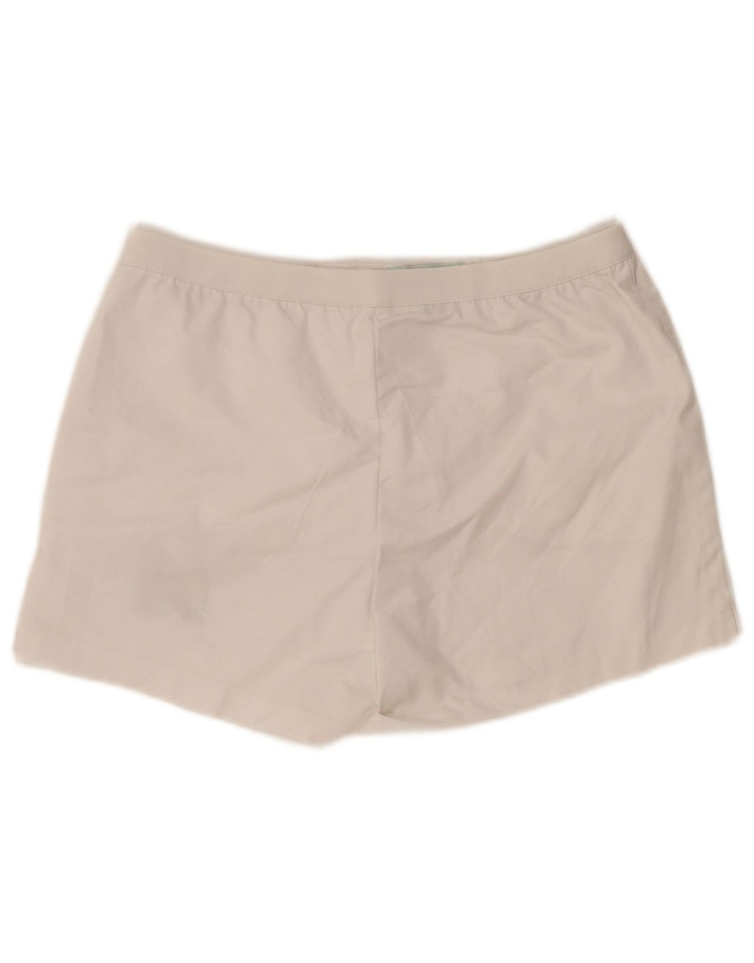 SILVY Mens Graphic Chino Shorts IT 52 XL W32  White Polyester