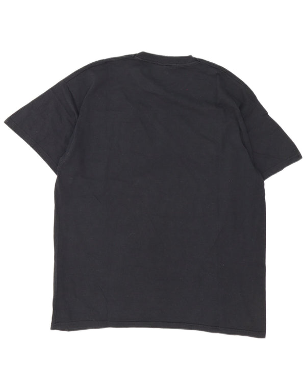 T-shirt grafica da uomo Adidas Top XL in cotone nero