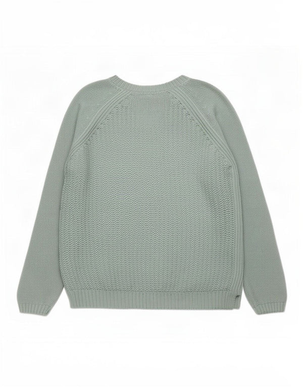 Maglione maglione con scollo a barca da donna Marks & Spencer UK 14 grande turchese