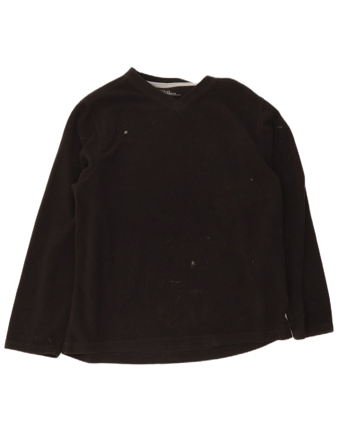 Maglione in pile da uomo Marks & Spencer grande poliestere nero