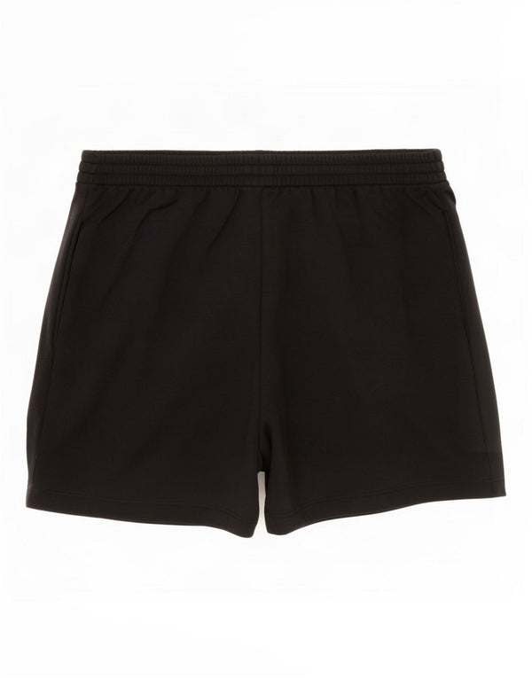 Pantaloncini sportivi Adidas da donna UK 12 medio cotone nero