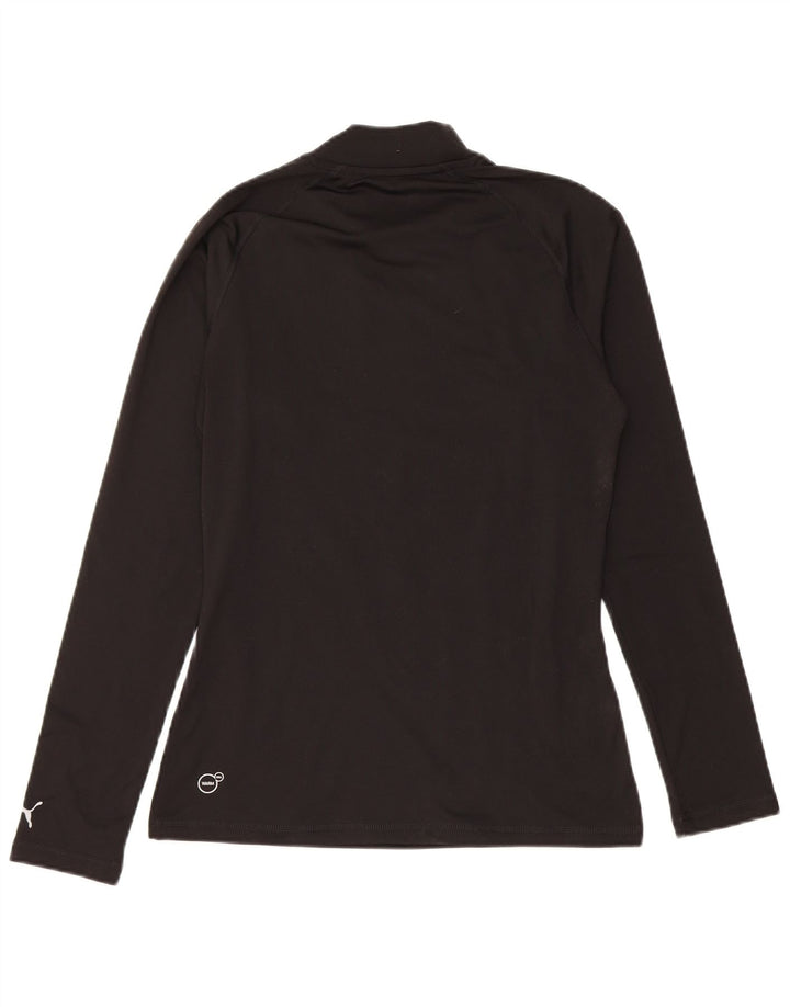 Maglia a maniche lunghe da donna Puma UK 10 Small Nera