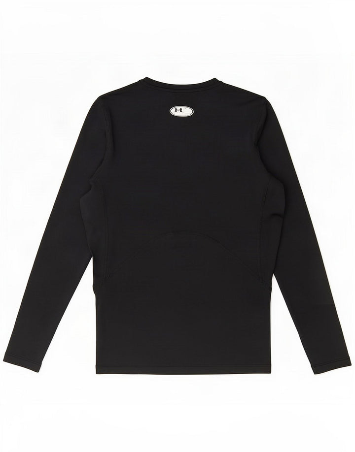 Top a compressione da uomo Under Armour manica lunga medio nero