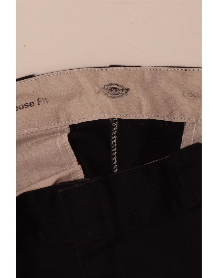 Pantaloni cargo larghi da uomo Dickies W36 L32 neri