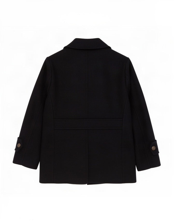 Cappotto da marinaio da donna Zara UK 20 2XL poliestere blu navy