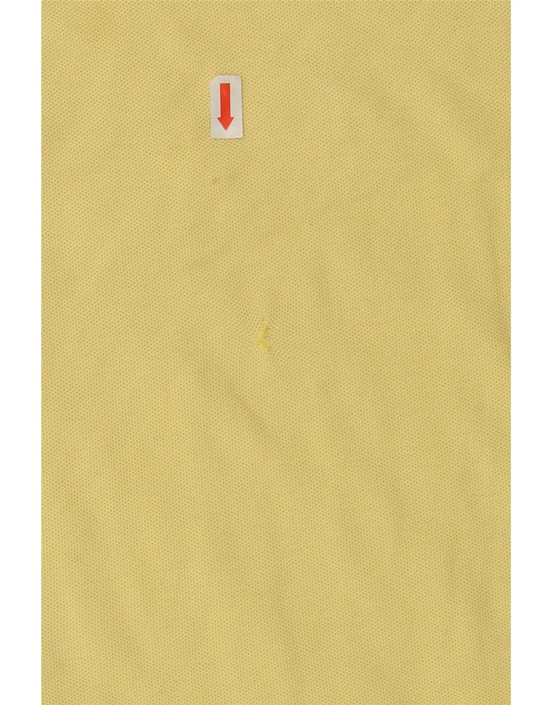 DIADORA Mens Polo Shirt IT 50 Medium Yellow Cotton Vintage Diadora and Second-Hand Diadora from Messina Hembry 
