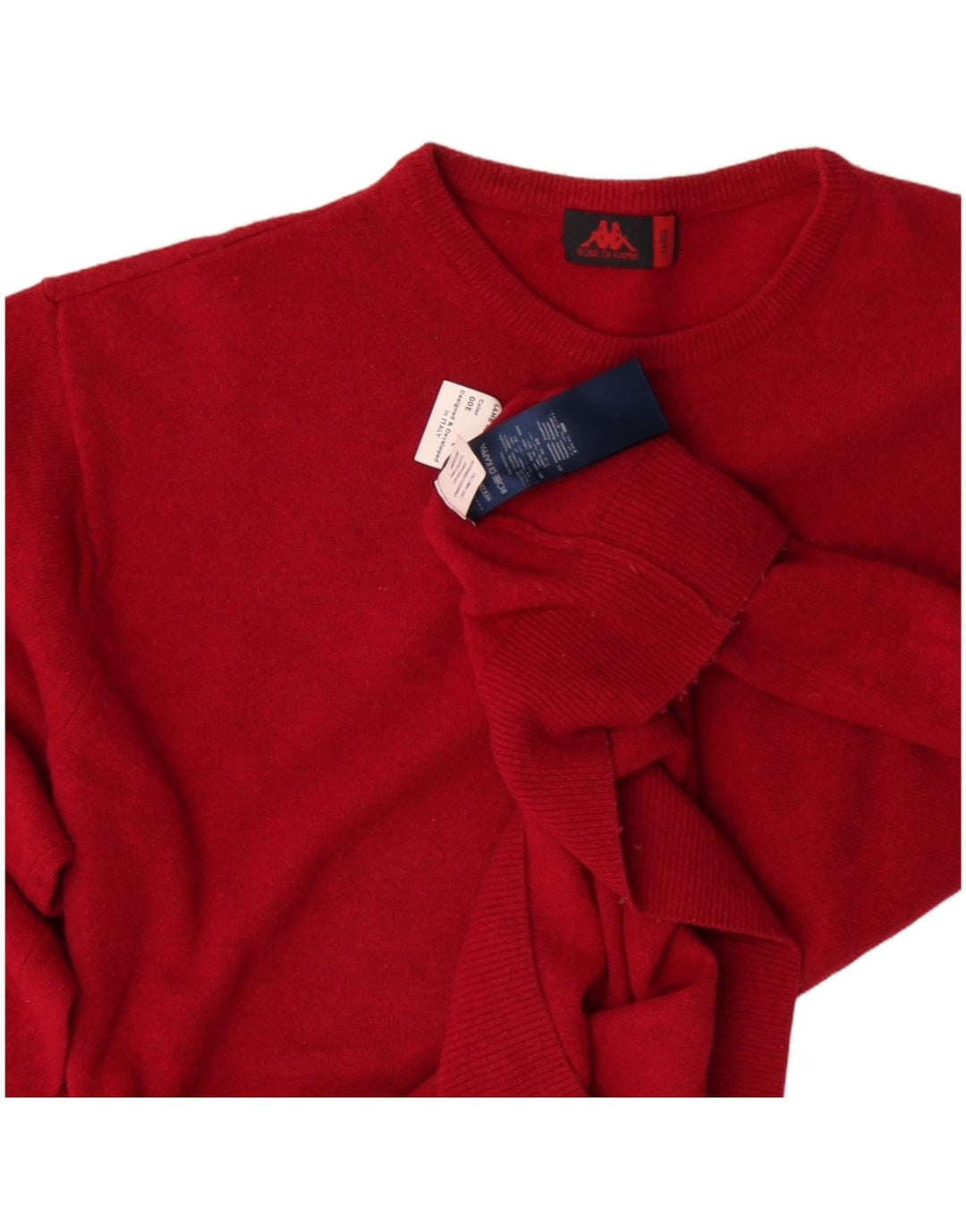 Robe Di Kappa Maglione Maglione Girocollo Uomo Grande Lana Rossa