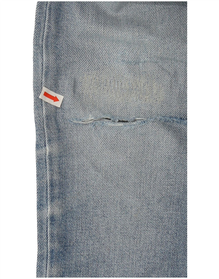 Jeans LEE da uomo affusolati corti W28 L26 Blu