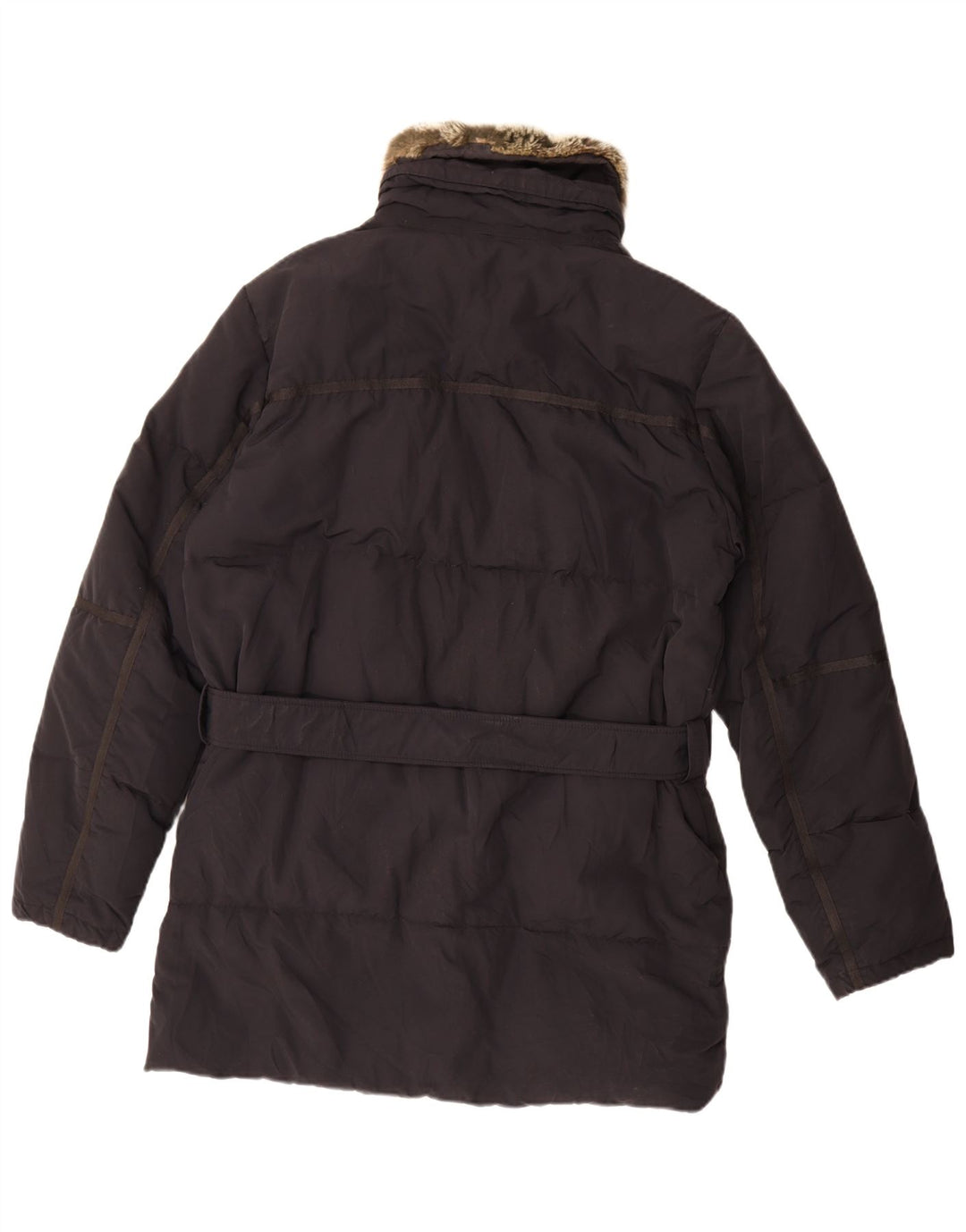 Cappotto imbottito da uomo Canadiens UK 38 cotone nero medio