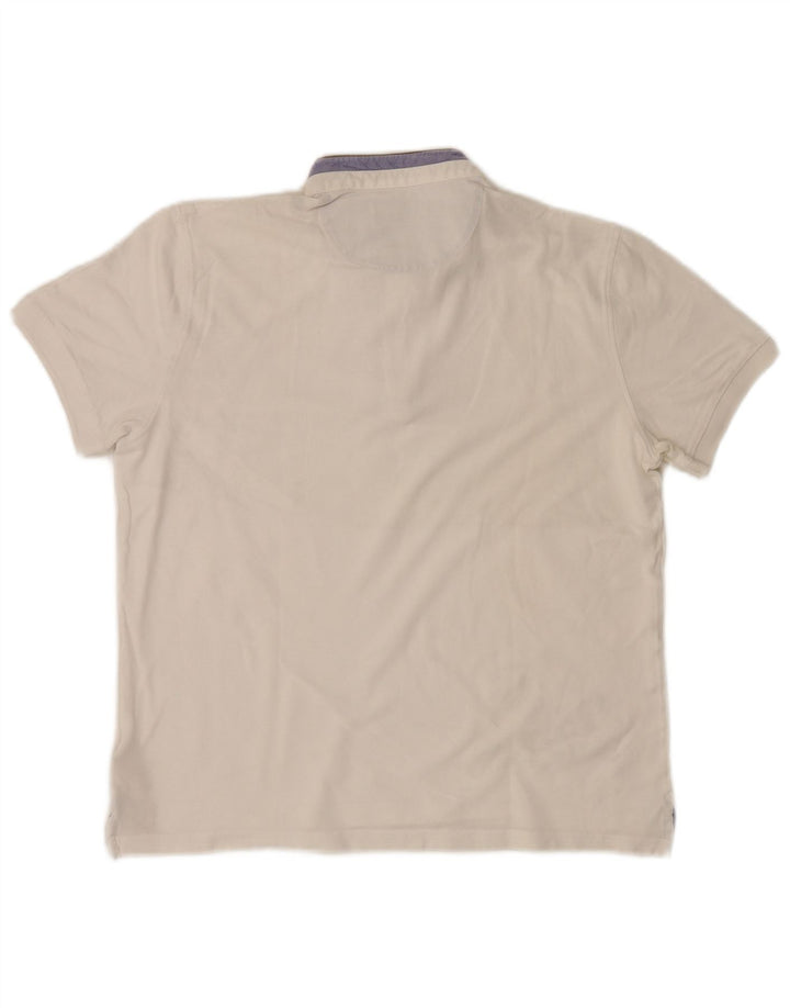 Polo Uomo Massimo Dutti Cotone Bianco Medio