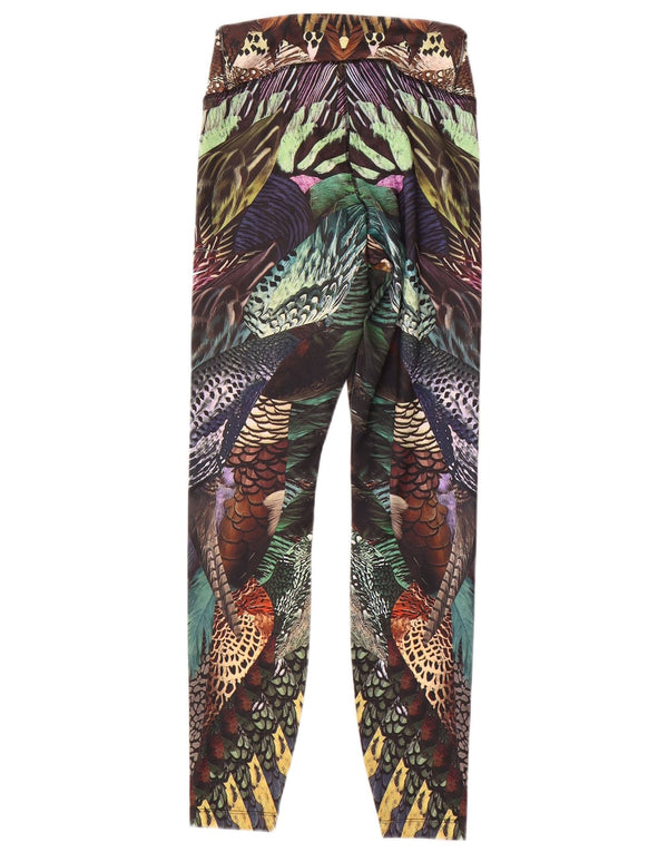 Leggings Nike Peacocks da donna UK 8 Small Festival in poliestere multicolore
