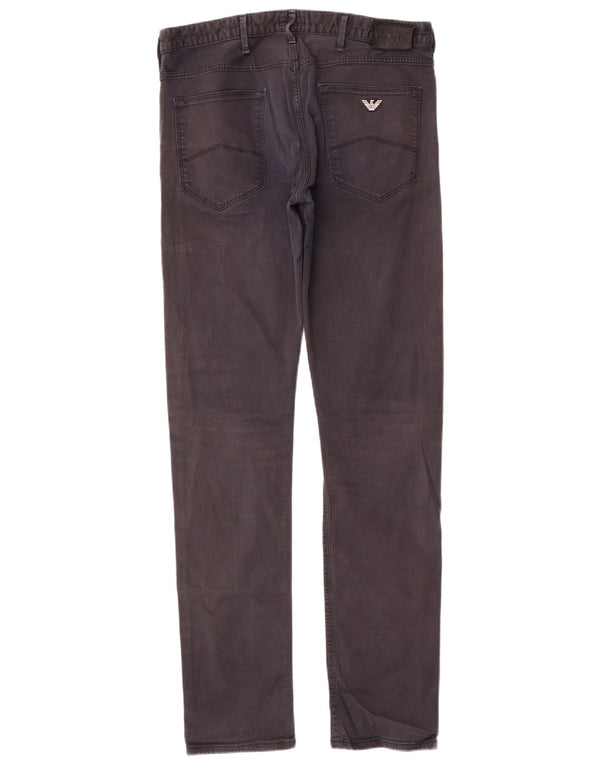 Jeans slim da uomo Armani J06 W31 L34 cotone blu navy