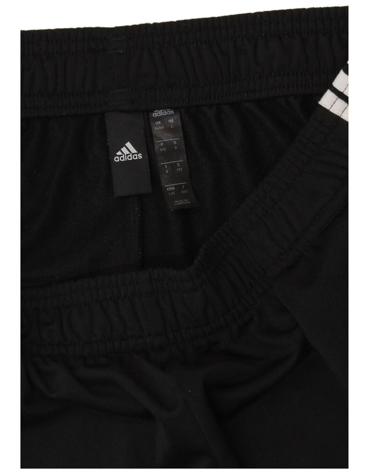 Pantaloni da tuta da uomo ADIDAS UK 44/46 Large Nero Poliestere