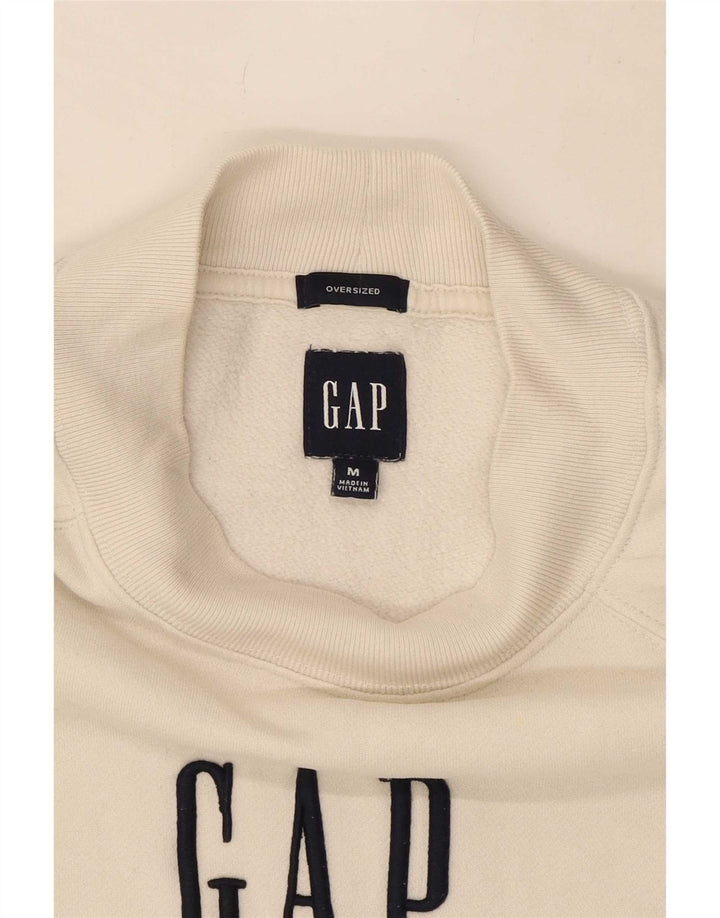 Felpa da uomo oversize con grafica Gap, beige medio