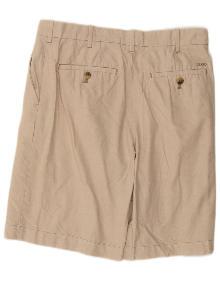 Pantaloncini chino da uomo IZOD W30 beige medio