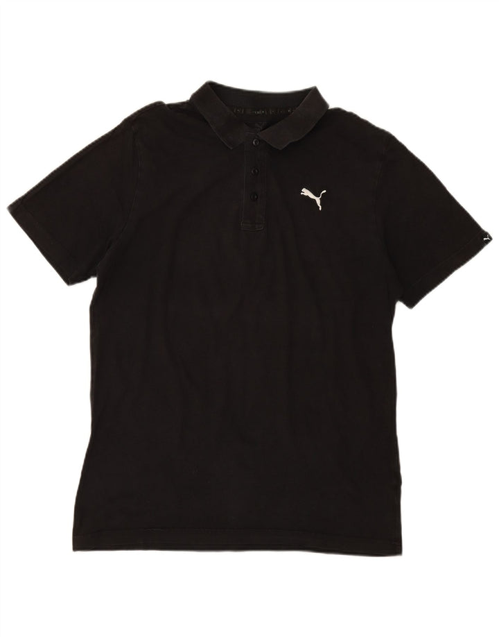 Polo Puma Uomo Media Nera