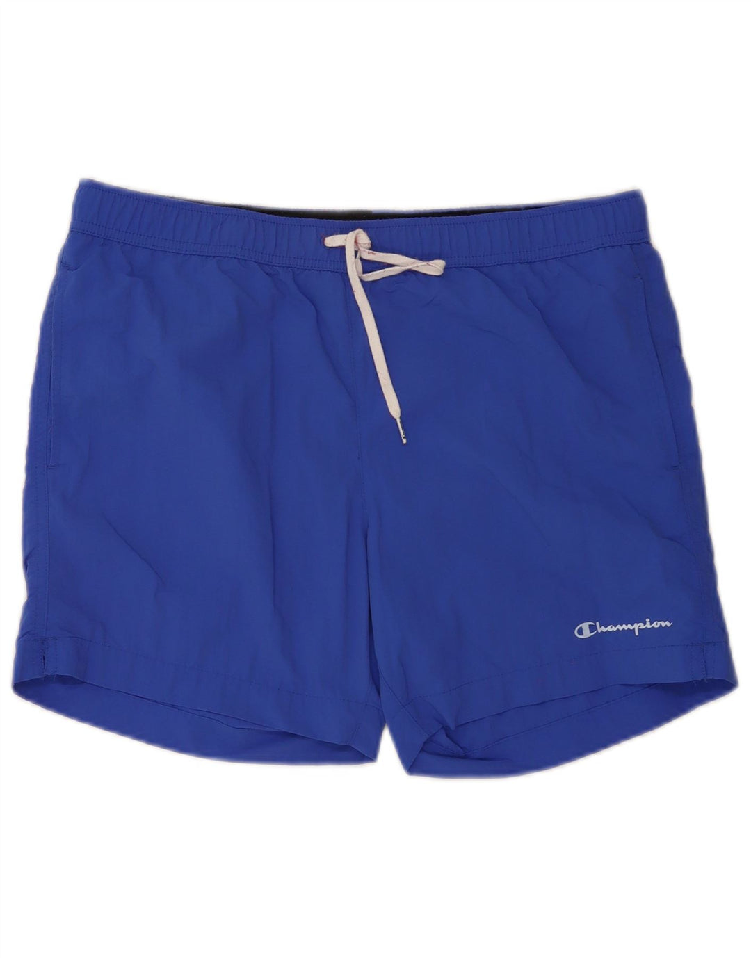 Pantaloncini da bagno da uomo Champion Large blu in poliammide