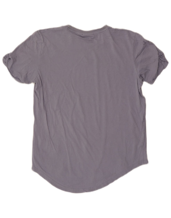 Calvin Klein Jeans T-shirt da uomo Top Large in cotone viola