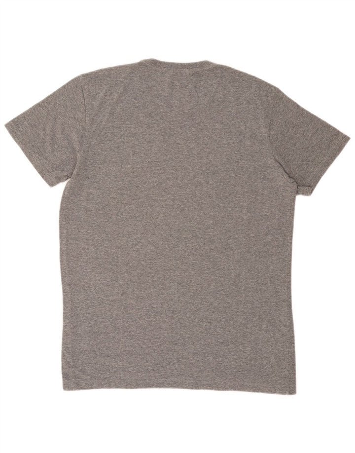 Maglietta grafica da uomo slim fit Lee XL in cotone grigio