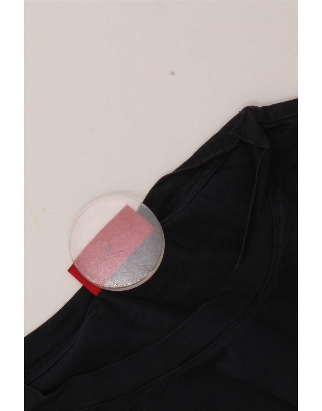 T-shirt da uomo Hugo Boss Top in cotone blu navy medio
