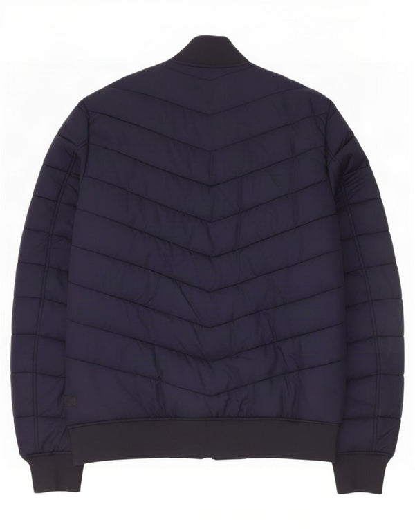 Giacca imbottita da uomo G-Star UK 36 Small Blu Navy Poliammide
