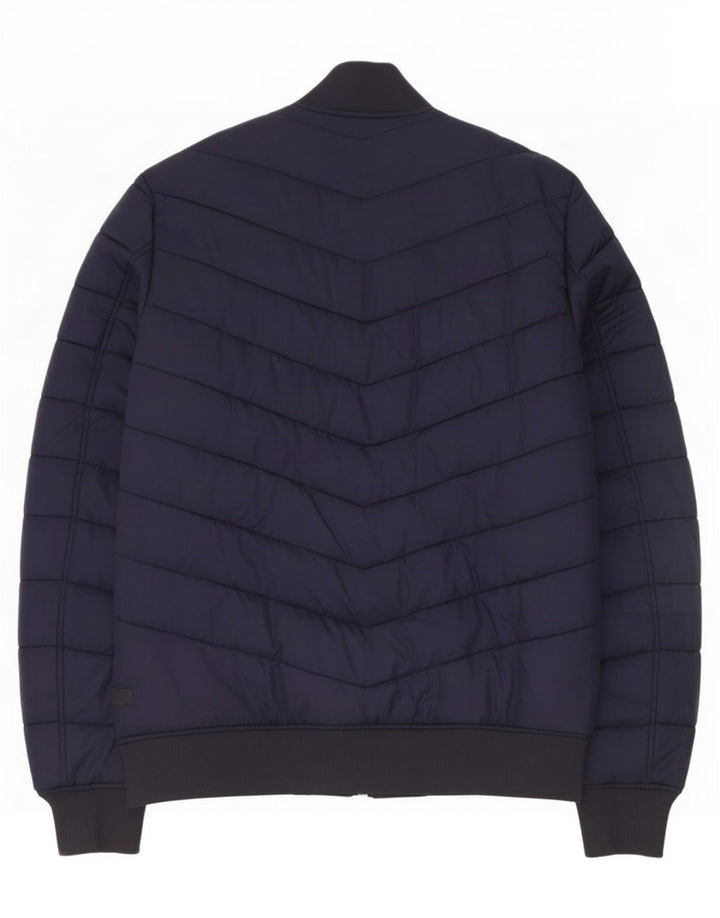 Giacca imbottita da uomo G-Star UK 36 Small Blu Navy Poliammide