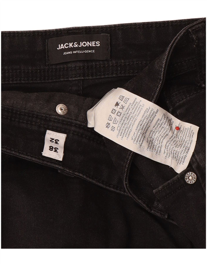 Jeans slim da uomo Jack & Jones W38 L32 cotone nero