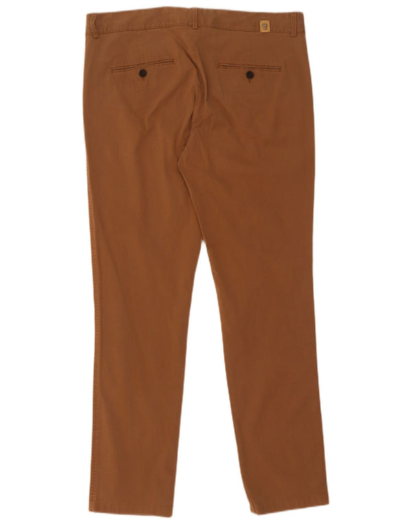 Pantaloni chino slim da donna Massimo Dutti EU 40 medio W30 L30 Beige