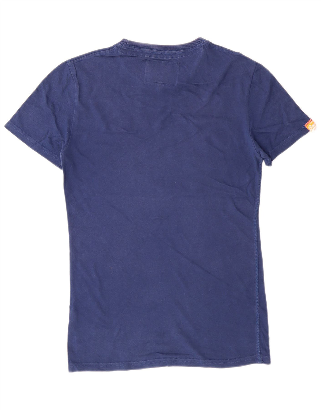 T-shirt grafica da uomo Superdry Top XS in cotone blu navy