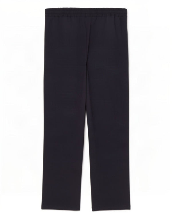 Pantaloni da tuta da donna a vita alta Armani Collezioni IT 48 XL Blu Navy