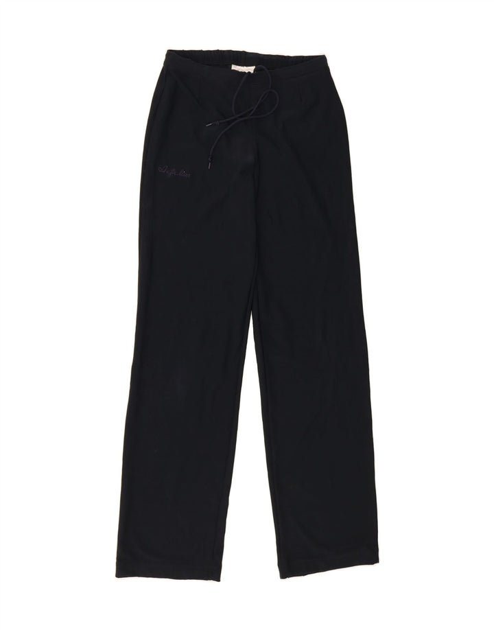 AUSTRALIAN L'ALPINA Womens Tracksuit Trousers IT 44 Medium Black Polyester Vintage AUSTRALIAN L'ALPINA and Second-Hand AUSTRALIAN L'ALPINA from Messina Hembry 