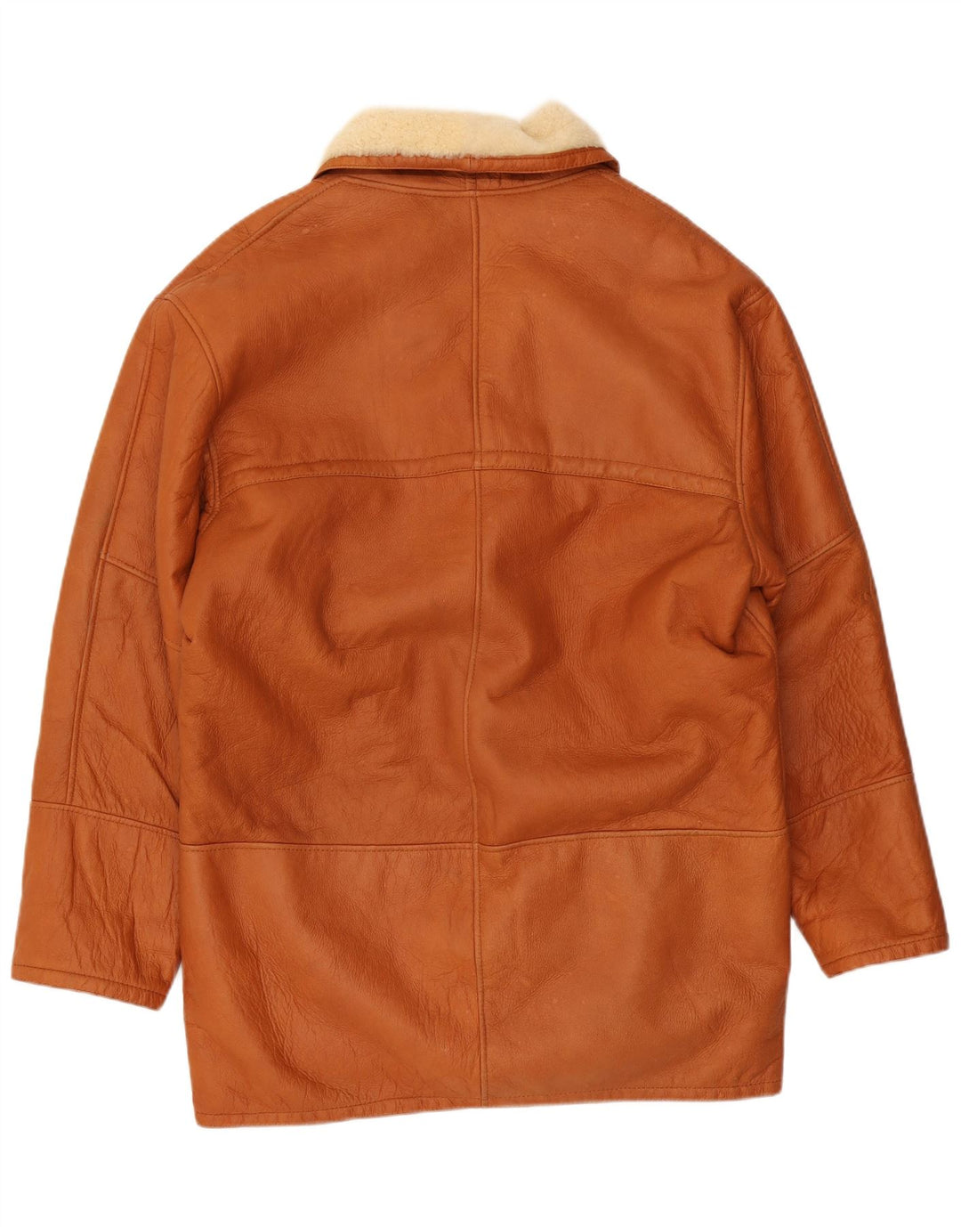 Cappotto da uomo in shearling VINTAGE IT 50 Shearling grande marrone