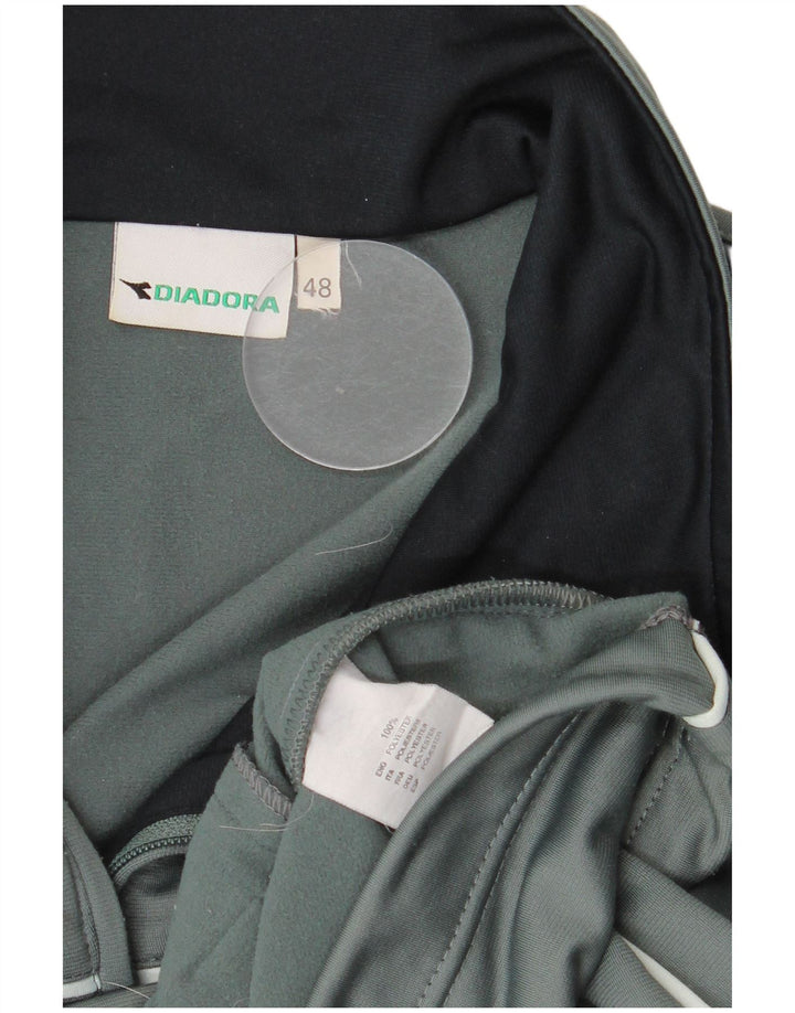 Giacca da tuta da uomo Diadora IT 48 Verde Medio Poliestere