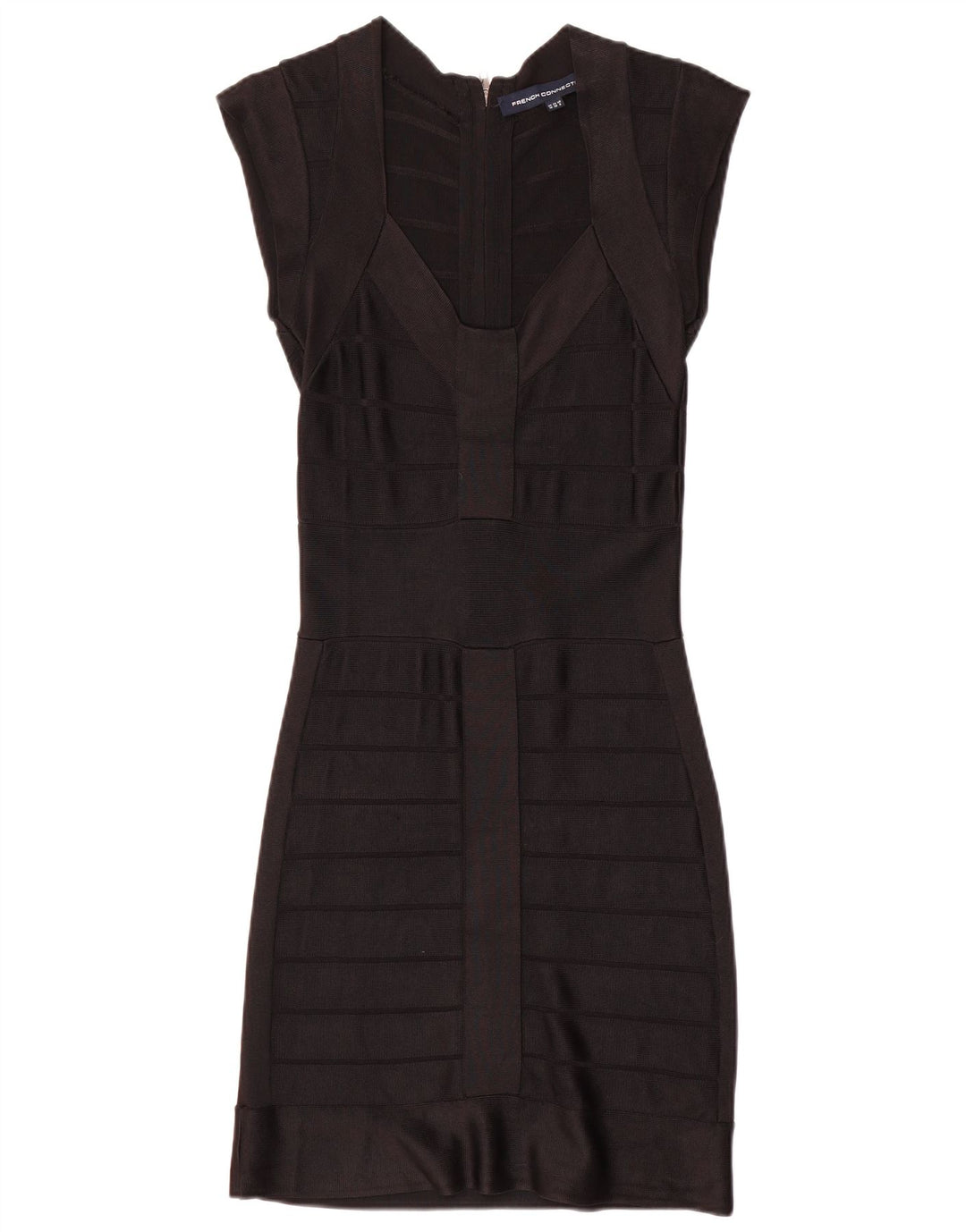 Abito tubino da donna French Connection UK 10 piccolo in viscosa nera
