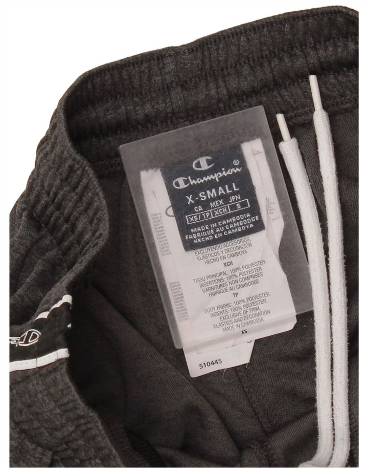 Pantaloni da tuta con grafica da uomo Champion Pantaloni da jogging XS Poliestere grigio