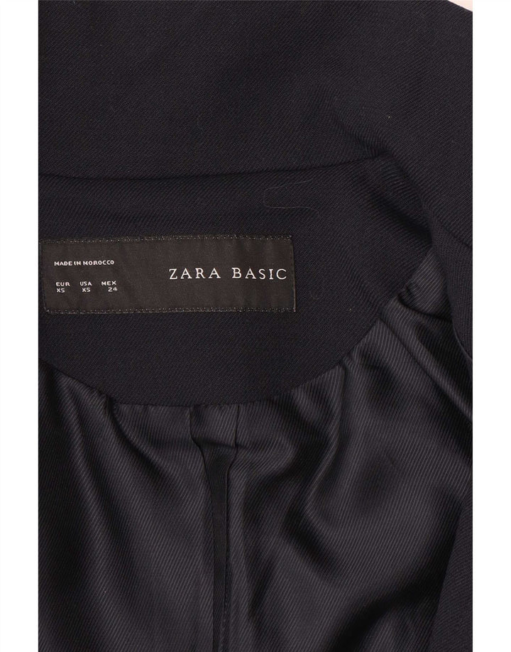 Cappotto Zara da donna UK 6 XS blu navy