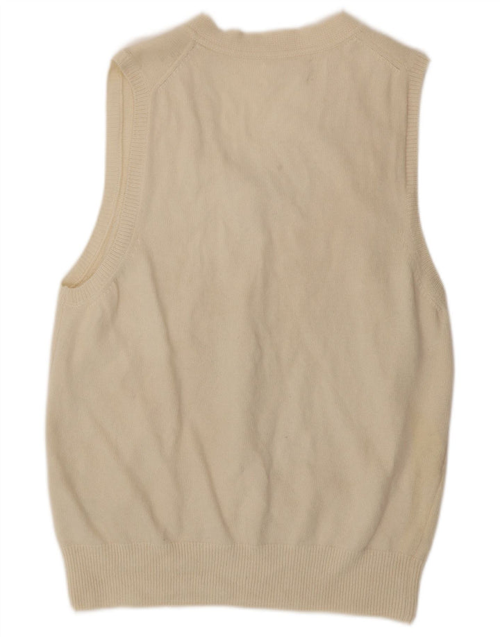 Canotta canotta da donna Zara UK 18 XL lana bianca