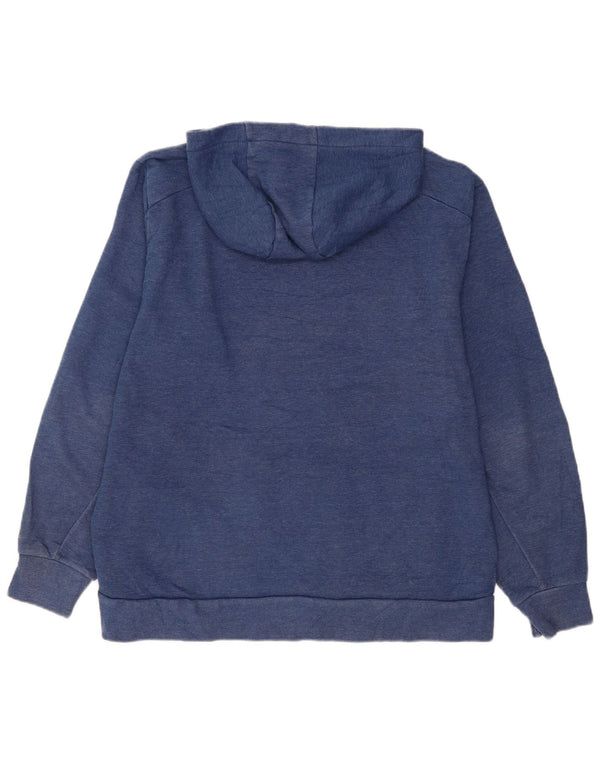 RUSSELL ATHLETIC Felpa con cappuccio da uomo XL in cotone blu navy