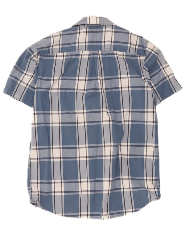 Camicia Vans da uomo a maniche corte vestibilità classica XS blu a quadri