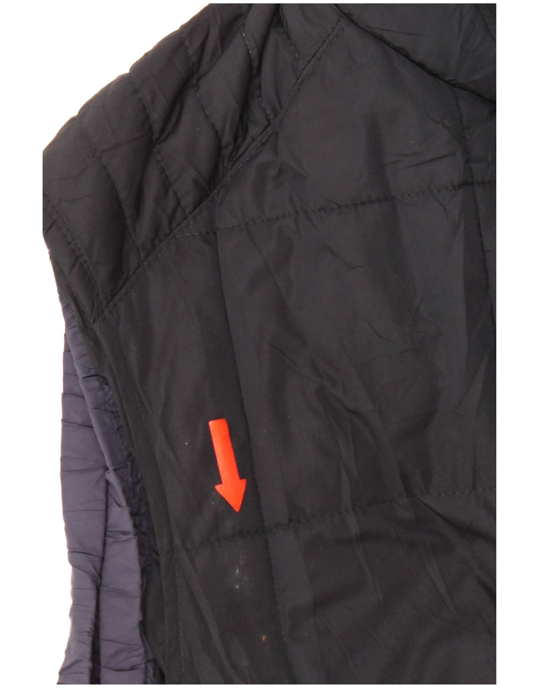 Gilet imbottito da uomo Massimo Dutti UK 44 2XL Poliestere blu navy