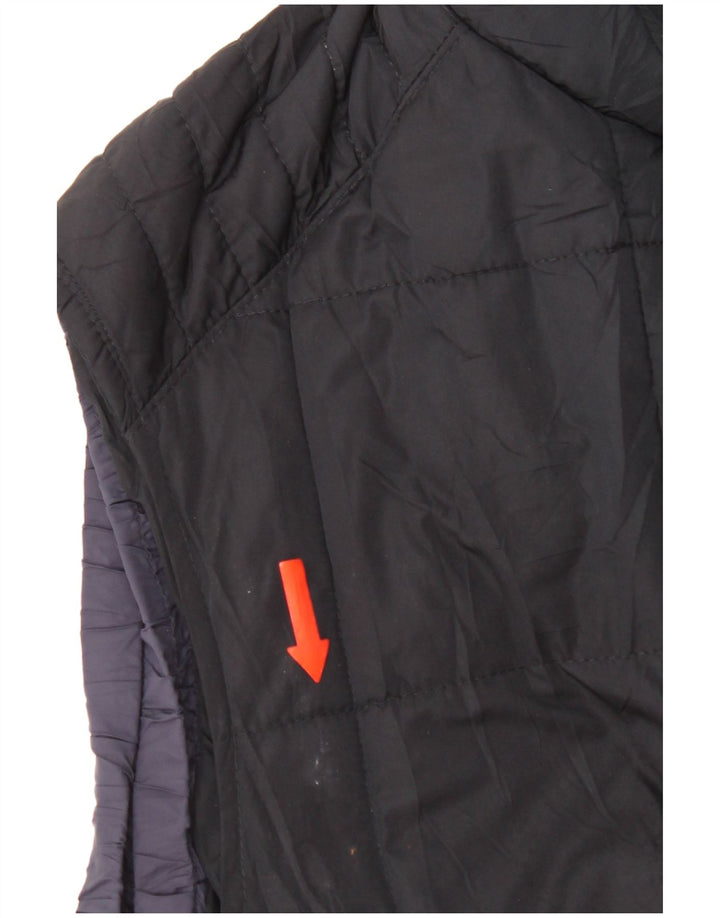 Gilet imbottito da uomo Massimo Dutti UK 44 2XL Poliestere blu navy