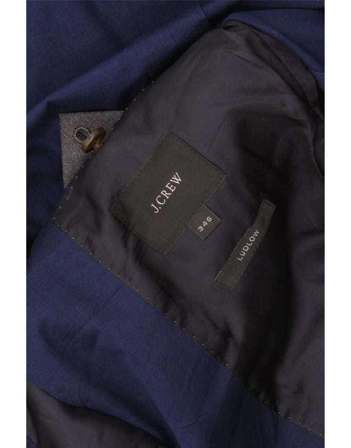 J. Crew Giacca da uomo Ludlow slim fit a 2 bottoni UK 34 XS Blu