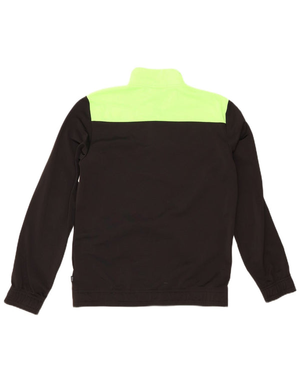 Giacca della tuta da ragazzo PUMA 13-14 anni Colorblock nera