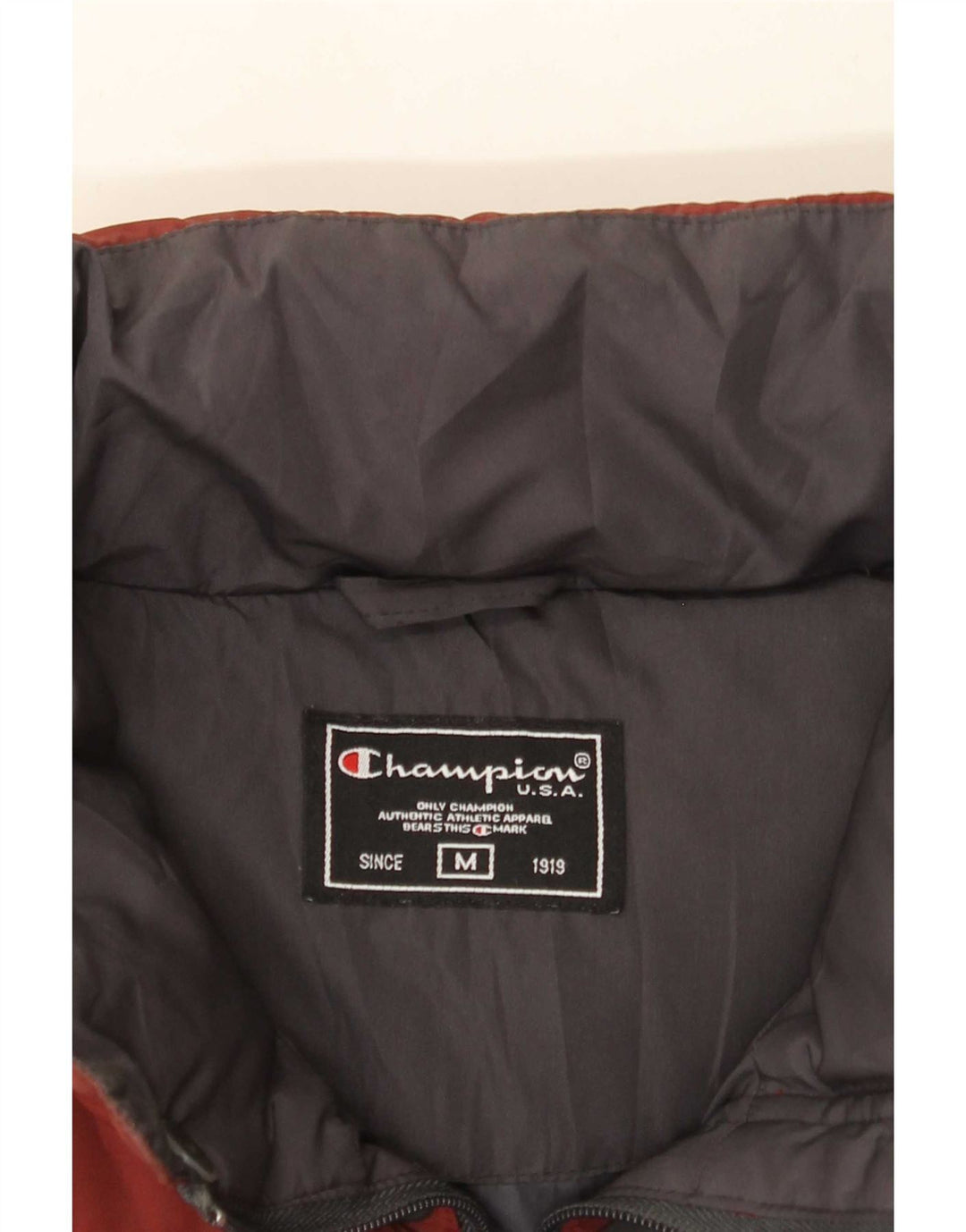 Gilet imbottito da uomo Champion UK 38 Borgogna medio
